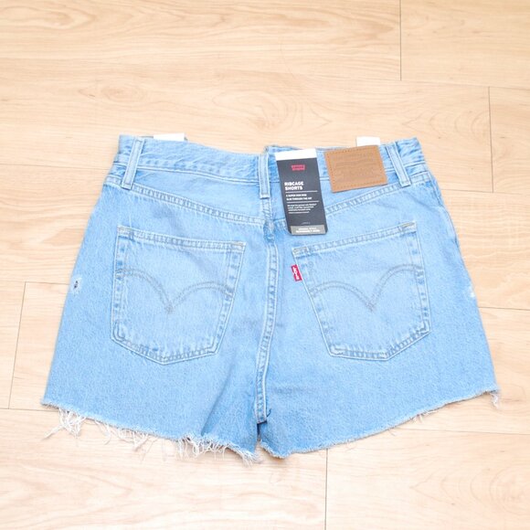 Levi's Women's Rib Cage Shorts BNWT Size 30 - Picture 4 of 5